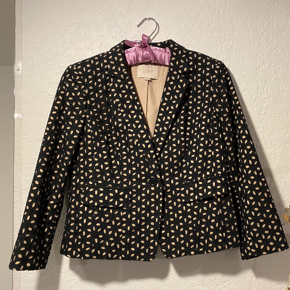 Loft Black Blazer - image 7